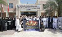 تجمع کارکنان دانشگاه علوم پزشکی ایرانشهر در حمایت از عملیات « وعده صادق »