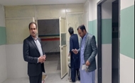 بازدید شبانه معاون توسعه دانشگاه از بخش عفونی بیمارستان خاتم الانبیاء(ص) و مرکز سوانح و سوختگی امام حسین(ع)